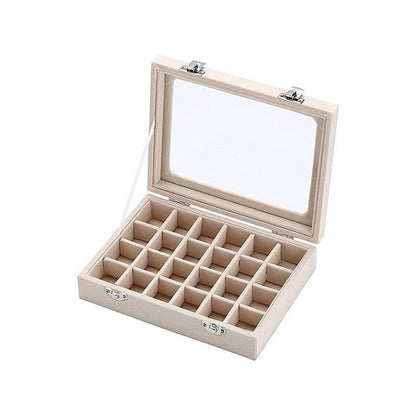 Velvet Earring Jewelry Display Hanger Organizer Box Holder Storage Case Au Stock - Black