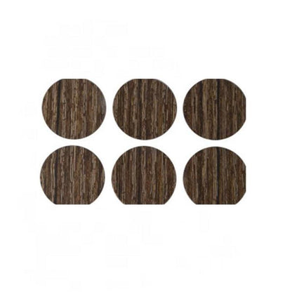 54 X Self Adhesive Decorative Screw Cover Caps Holes Cams Furniture Kitchen 20mm - PC 002