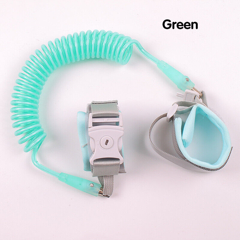 Adjustable Wrist Link Strap with Soft Cuff Anti-Loss Hand Band for Daily Walking Use - Orange