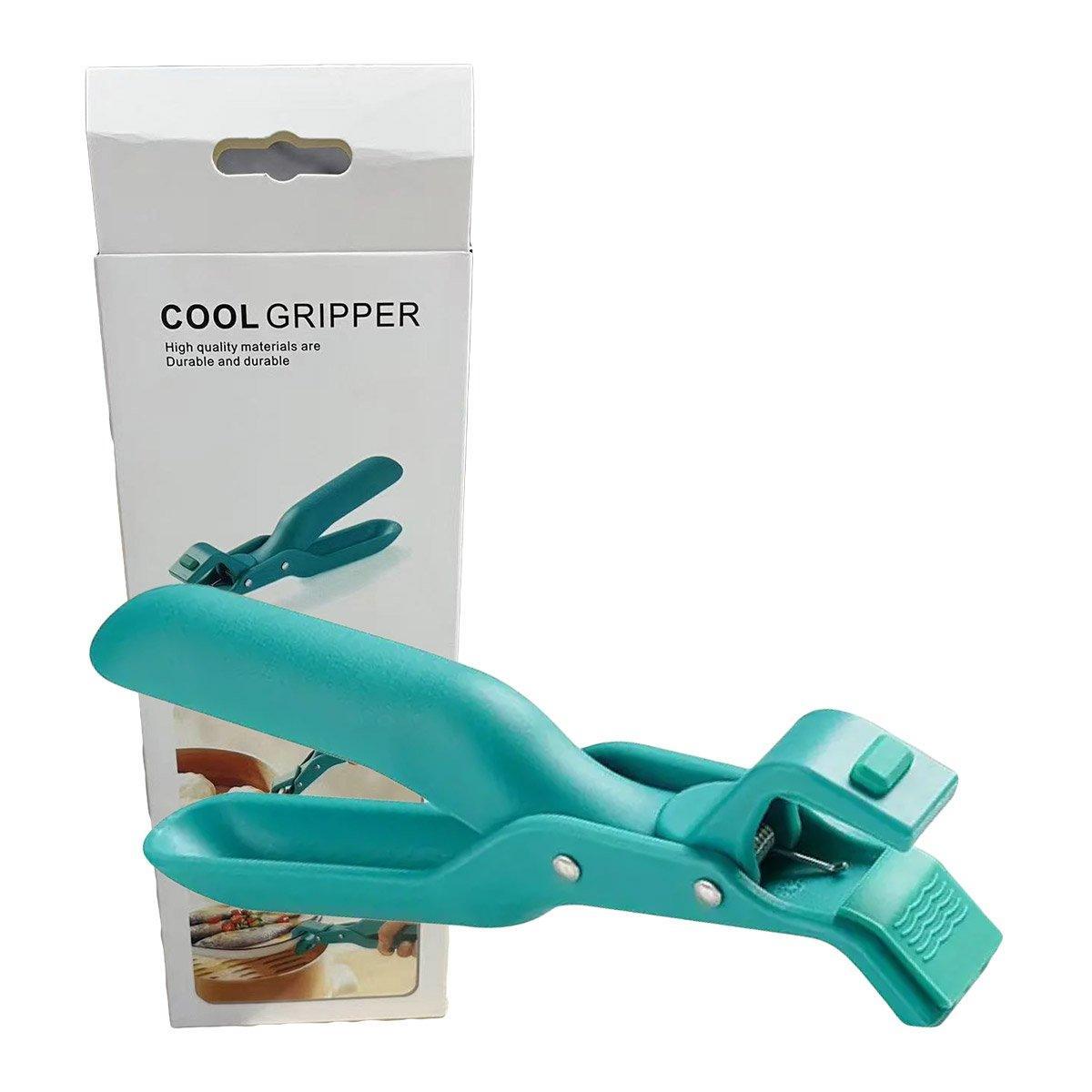 2PCS Anti Slip Silicone Heat Resistant Plate Bowl Clip Holder Kitchen Tool - Red