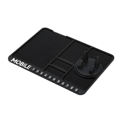 Car Mobile Phone Holder Dashboard Mount Mat Non Slip Grip Stand Anti-Slip Pad - Red