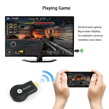WiFi 1080P Full HD HDMI TV Stick AnyCast DLNA Wireless Chromecast Airplay Dongle