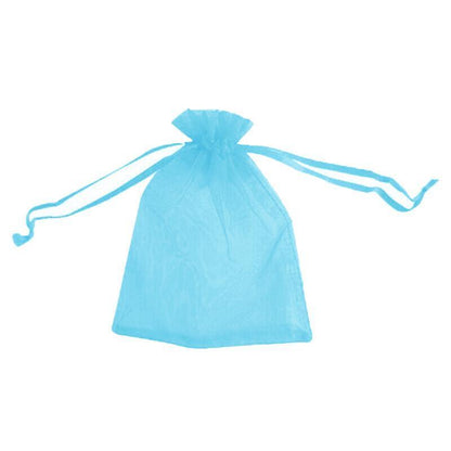 50PCS Organza Bag Sheer Bags Jewellery Wedding Candy Packaging Sheer Bags 10*15 cm - Purple/50PCS