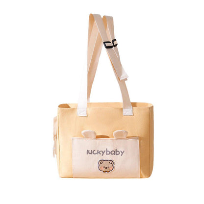 Portable Breathable Adjustable Crossbody Pet Carrier Bag Large Capacity for Pet - Green - Factory Direct Shop