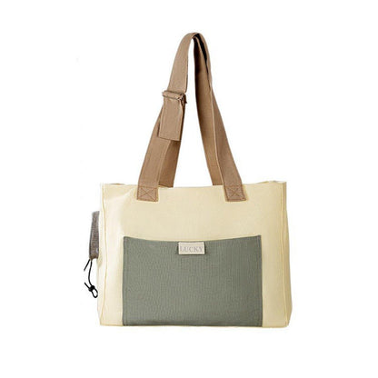 Portable Breathable Adjustable Crossbody Pet Carrier Bag Large Capacity for Pet - Green - Factory Direct Shop