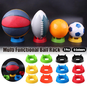 2PCS Football Basketball Volleyball Storage Stand Multi - Functional Ball Holder - Green - Factory Direct Shop