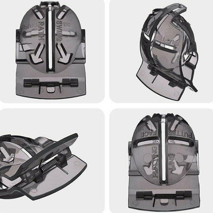 Sports Alignment Golf Ball Marker 3 Line Tool Drawing Liner Set Stencil Au Stock - Green+Yellow