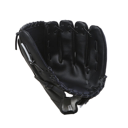 Baseball Glove Thickened Softball Glove Pitcher Mitt Sports Training Outdoor - Blue - 11.5in