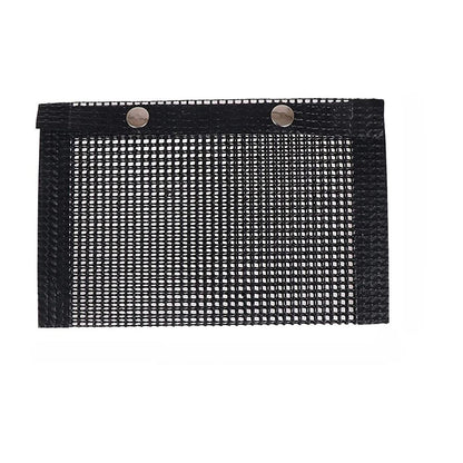 BBQ Mesh Grill Bag 27x22cm Non Stick Reusable Barbecue Grilling Basket Net - Copper