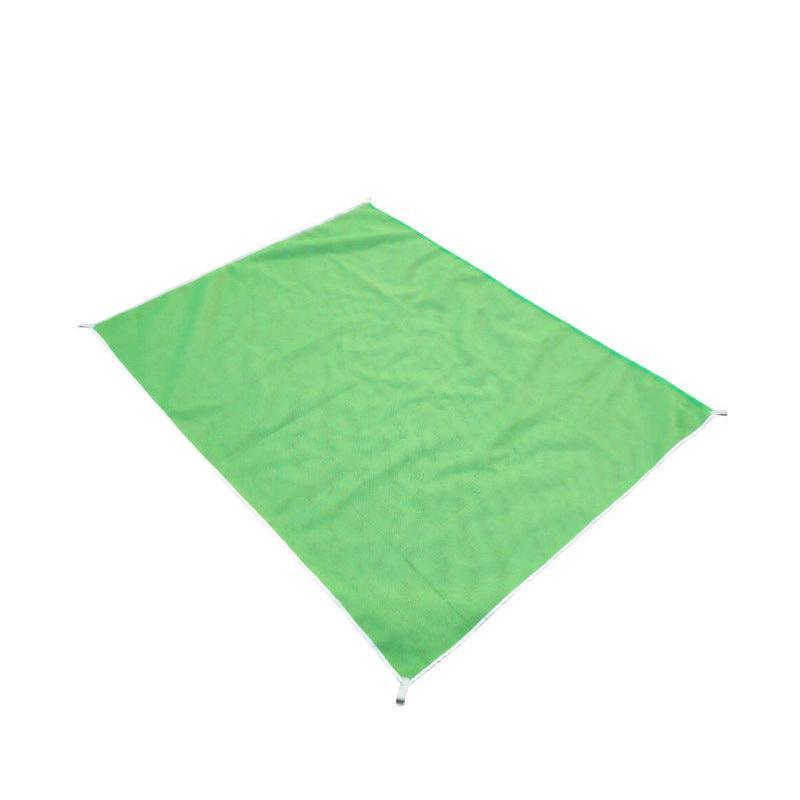 Sand Free Beach Mat Blanket Sand Proof Magic Sandless Sand Dirt & Dust Disappear - Green - Factory Direct Shop