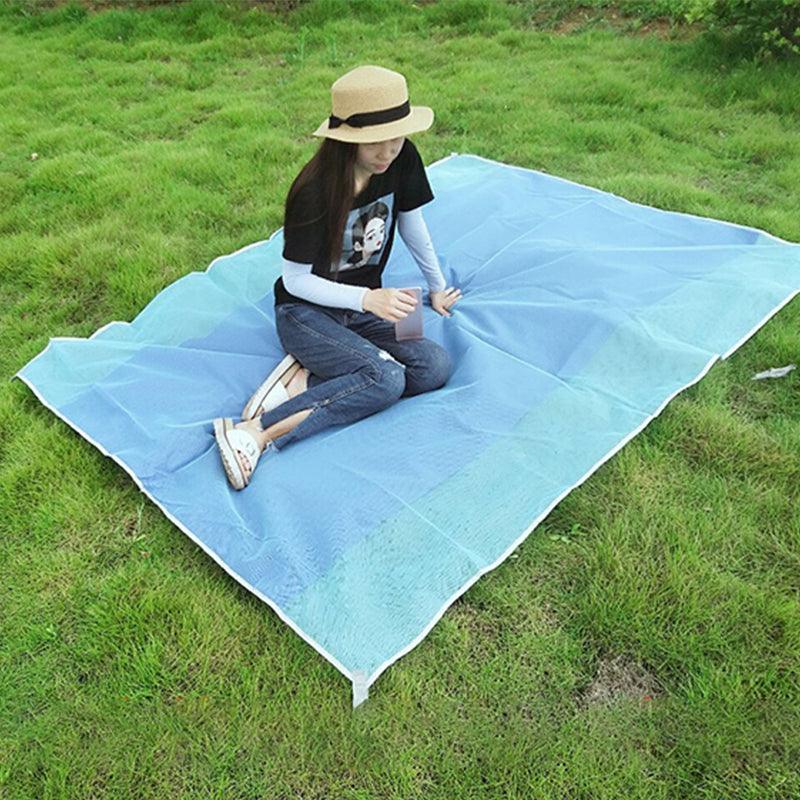 Sand Free Beach Mat Blanket Sand Proof Magic Sandless Sand Dirt & Dust Disappear - Pink - Factory Direct Shop