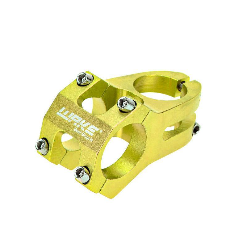 MTB Mountain Bike Handlebar Stem 31.8mm Aluminium Alloy Short Stem Cycling Part - Blue