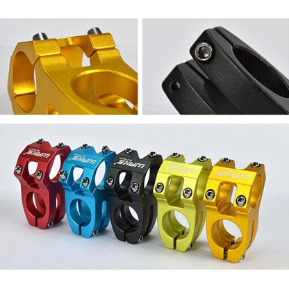 MTB Mountain Bike Handlebar Stem 31.8mm Aluminium Alloy Short Stem Cycling Part - Green