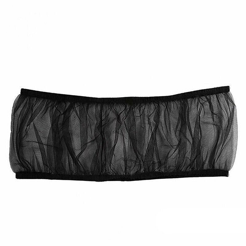 S Size Shell Skirt Mesh Cover Pet Bird Cage Guard Nylon Net Seed Catcher - White