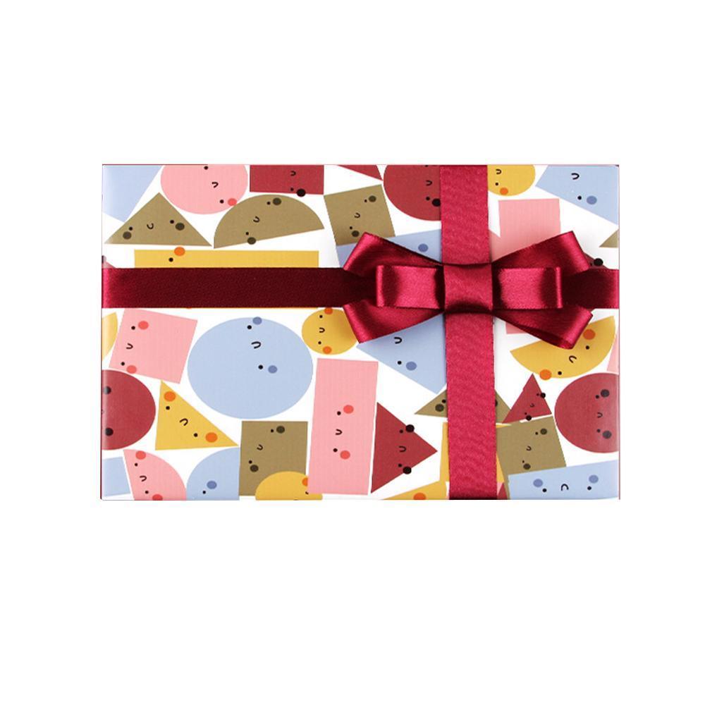 20pcs Cute Animal Cartoon Gift Wrapping Paper for Toys Bookskin and Crafts - Blue shell-20PCS