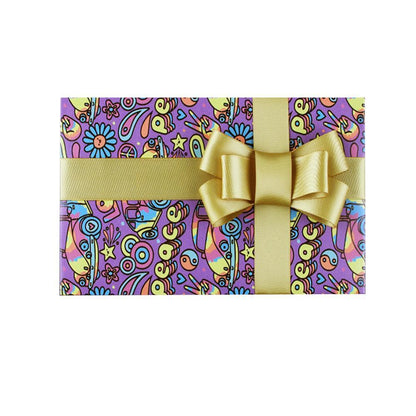 20pcs Cute Animal Cartoon Gift Wrapping Paper for Toys Bookskin and Crafts - Blue Dinosaurs-20PCS