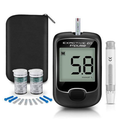 Blood Glucose Monitor Diabetes Testing Kit Blood Sugar Meter with 50 Test Strips - ONLY 50 Test Strips + 50 Lancets