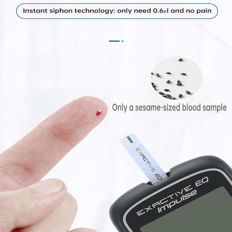 Blood Glucose Monitor Diabetes Testing Kit Blood Sugar Meter with 50 Test Strips - ONLY 50 Test Strips + 50 Lancets