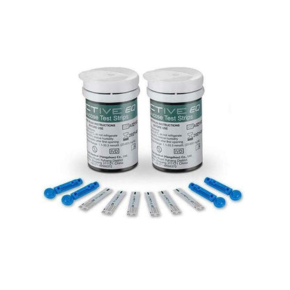 Blood Glucose Monitor Diabetes Testing Kit Blood Sugar Meter with 50 Test Strips - ONLY 50 Test Strips + 50 Lancets