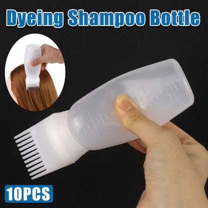 Hair Dry Cleaning Hair Bottle Combing Teeth Coloring Cream Scale Water Perm Potion Salon Tools