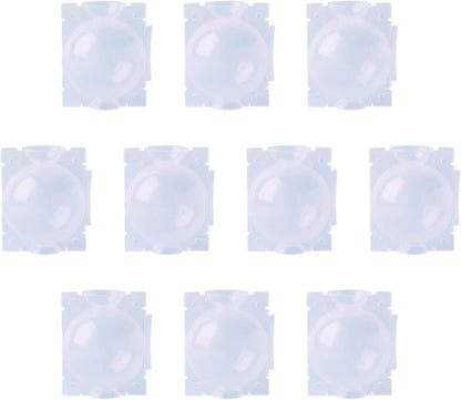 50pcs Plant Rooting Device High Pressure Grafting Box for Seedling Branch Garden - Clear S-50PCS