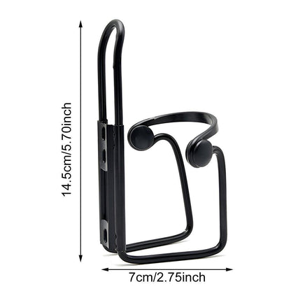 Durable Aluminum Alloy Water Bottle Holder for MTB Bike Bicycle Cycling Cage - Silver