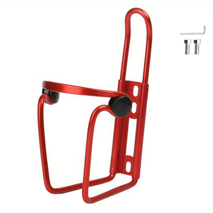Durable Aluminum Alloy Water Bottle Holder for MTB Bike Bicycle Cycling Cage - Silver