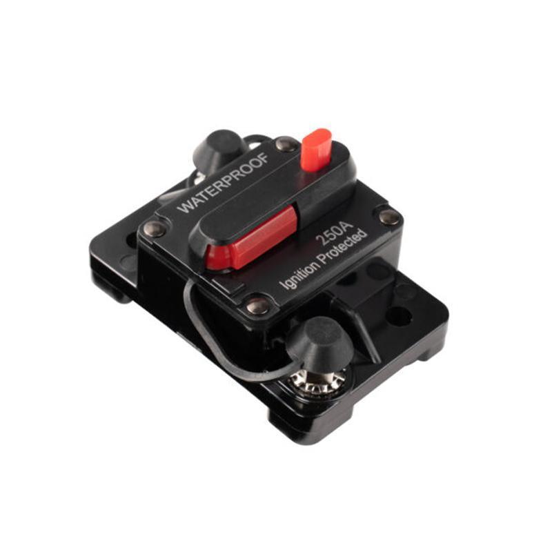 Waterproof Car Circuit Breaker Fuse Reset 30-300A AMP 12V-48V DC Car Boat IP67 - 200A
