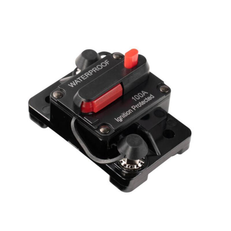 Waterproof Car Circuit Breaker Fuse Reset 30-300A AMP 12V-48V DC Car Boat IP67 - 300A