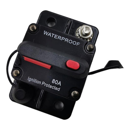Waterproof Car Circuit Breaker Fuse Reset 30-300A AMP 12V-48V DC Car Boat IP67 - 40A