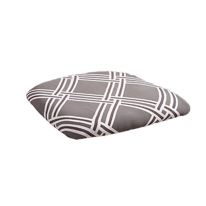 Stretch Dining Chair Seat Covers Removable Seat Cushion Slipcovers Protector - F