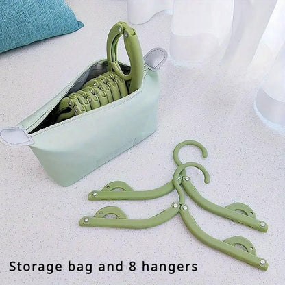 Portable Foldable Clothes Rack Travel Drying Stand for Home and Outdoor Use - Yellow