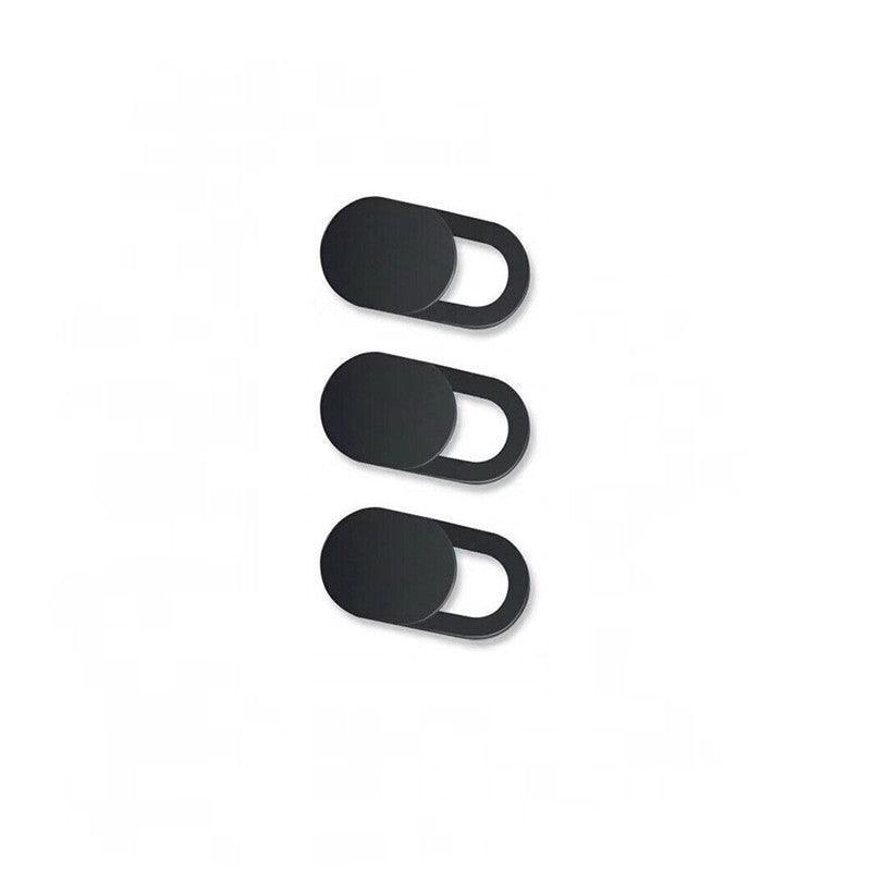 3PCS Webcam Cover Slide Ultra Thin Camera Privacy Protection for Laptop Phone - Black 3 PCS