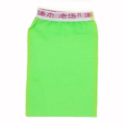 5 Pcs Towel Exfoliating Bath Washcloth Viscose Scrub Mitten Towel - Pink *5 PCS