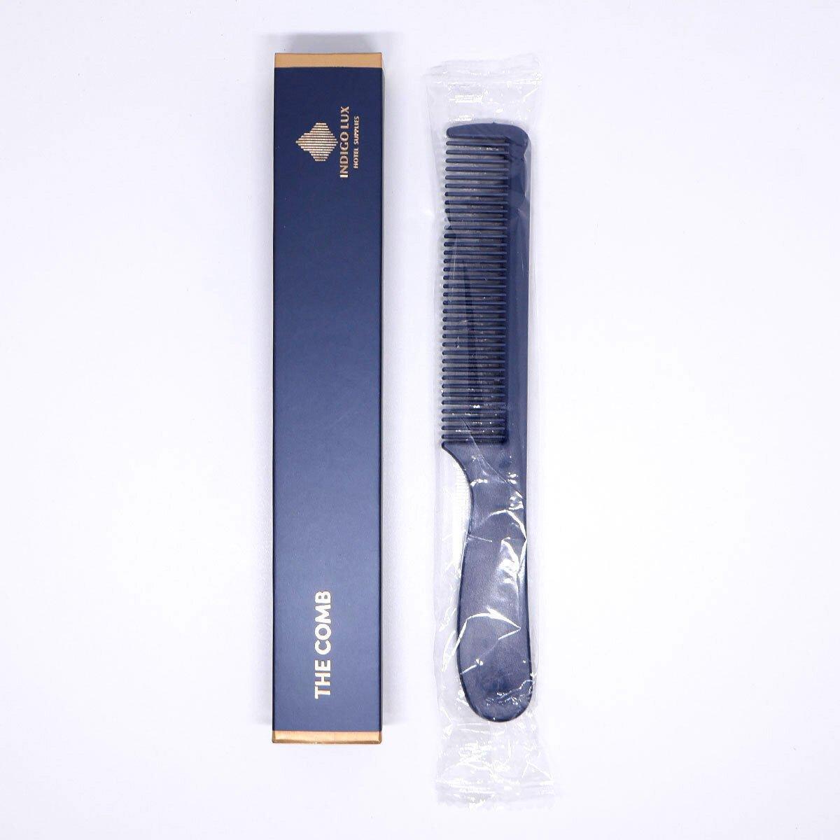 50PCS Individually Wrapped Combs for Hotel Guesthouse and Restaurant Bathroom - Black