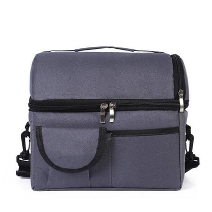 Insulated Lunch Bag Box Tote Cooler For Women Men Hot Cold Food Thermal - Rose Red - Factory Direct Shop