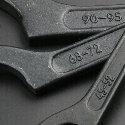 Adjustable C Spanner Hook Wrench Tool for Motorcycle Bike Repair 22 to 160mm - 115-130