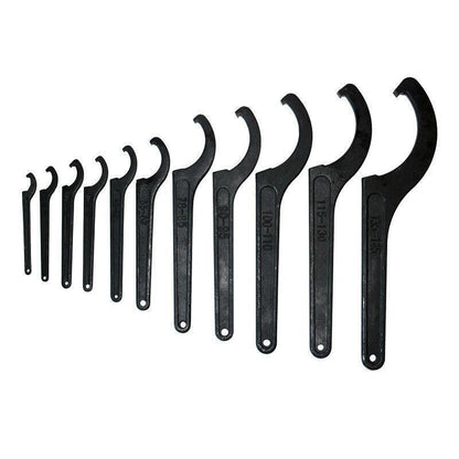 Adjustable C Spanner Hook Wrench Tool for Motorcycle Bike Repair 22 to 160mm - 150-160