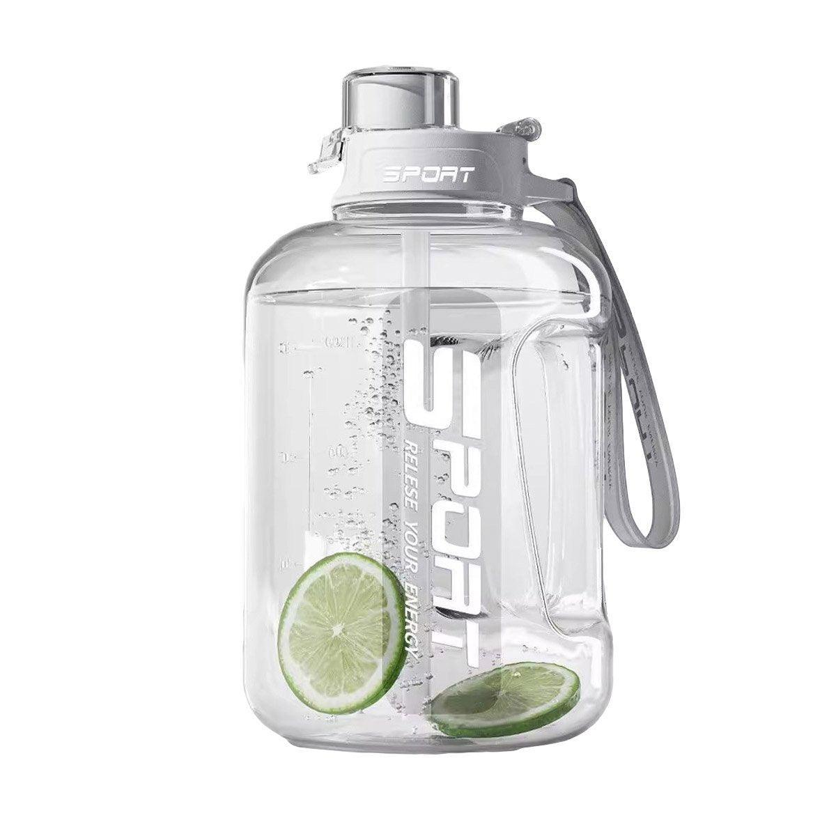 Large Capacity Water Cup Fitness Sports Water Bottle for Gym Outdoor Activities - Green