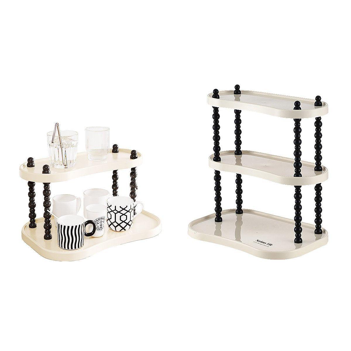 Cup Rack Mug Display Shelf Kitchen Organizer Bar Mug Holder Storage Stand - 2 - Layer - Factory Direct Shop