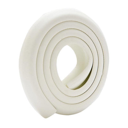 Foam Edge Guard Strip for Desks and Tables with Corner Protector Bumper Tape - Black