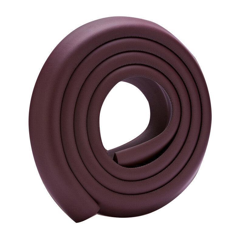 Foam Edge Guard Strip for Desks and Tables with Corner Protector Bumper Tape - Black