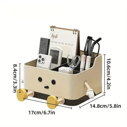 Desktop Organizer Storage Box Household Clutter Compartmentalized Container - Sitting