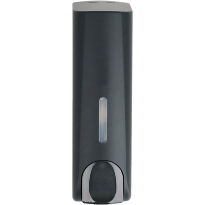 Hotel Wall Mounted Soap Dispenser Bathroom Shampoo Shower Gel Hand Soap Box - Black-Double