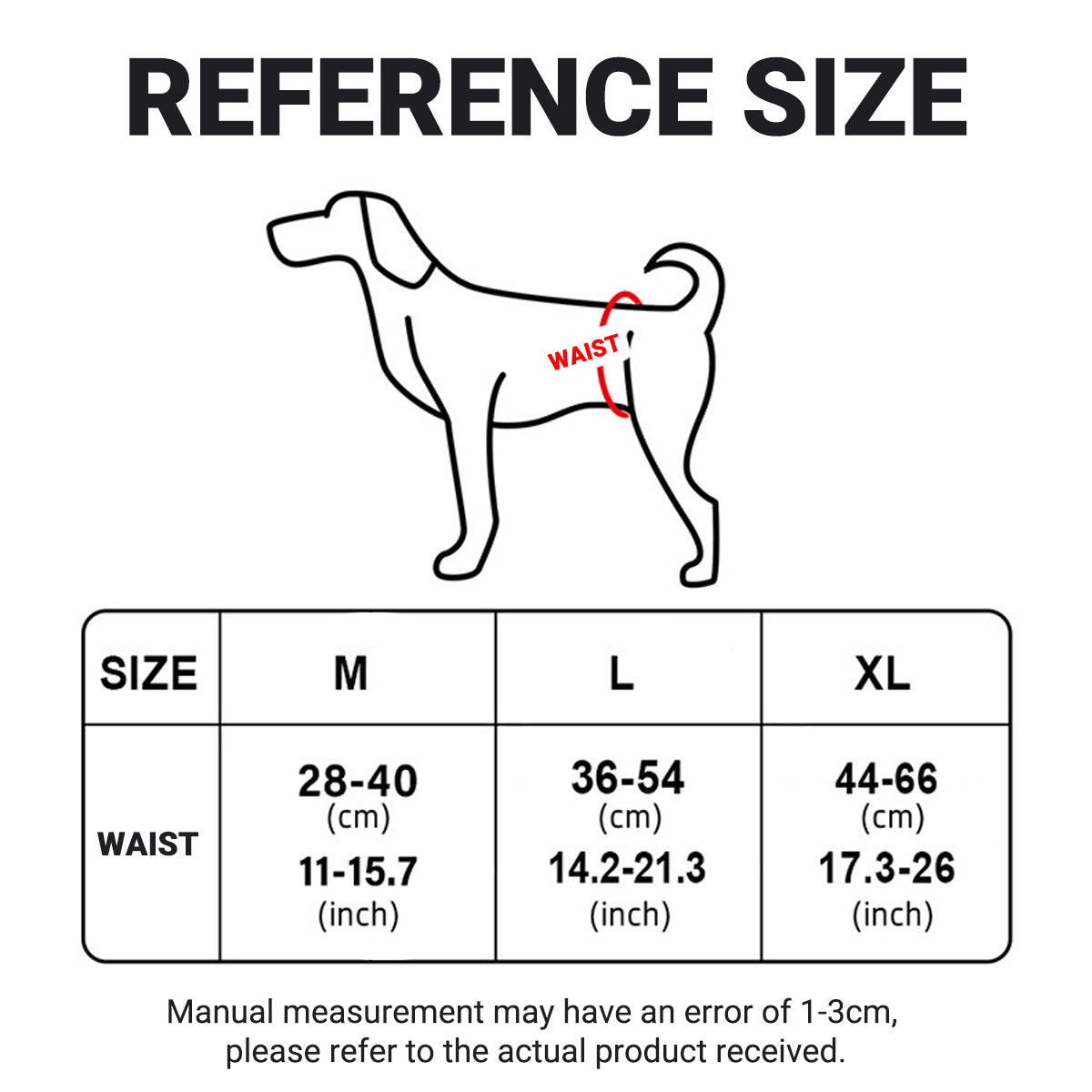Dog Pet Portable Poop Collection Pants Outing Physiological Pants with Poop Bag - L - Factory Direct Shop