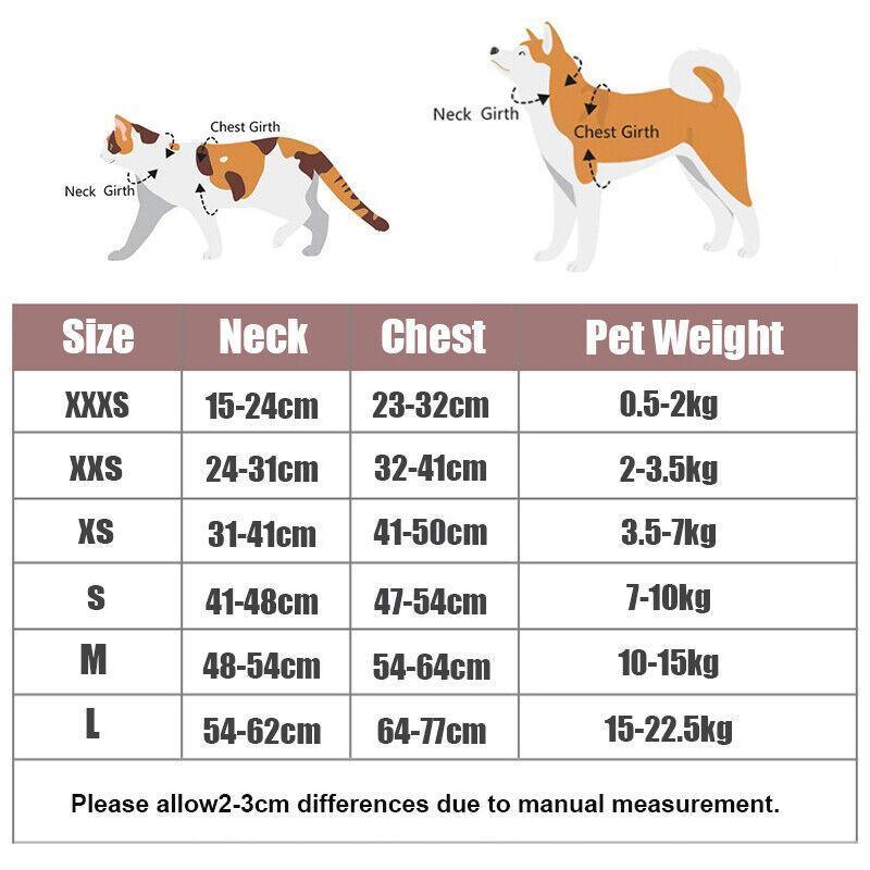 Dog Harness Cat Lead Puppy Leash Vest Mesh Breathe Adjustable Braces Small Pet Pink - L