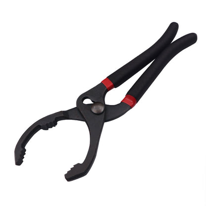 Oil Filter Pliers Wrench 10/12 Inch Heavy Duty Spanner Tool for Car Repair - 10inches