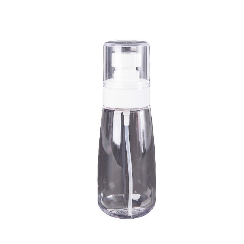 10pcs Portable Travel Emulsion Dispenser Bottle Press Pump Refillable Containers - Pink-100ml