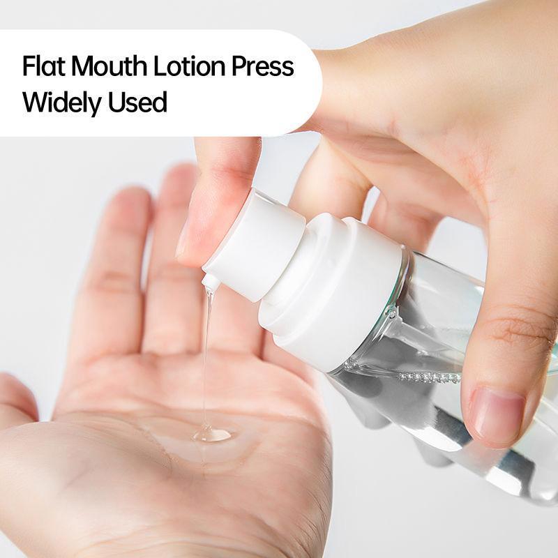 10pcs Portable Travel Emulsion Dispenser Bottle Press Pump Refillable Containers - Blue-30ml