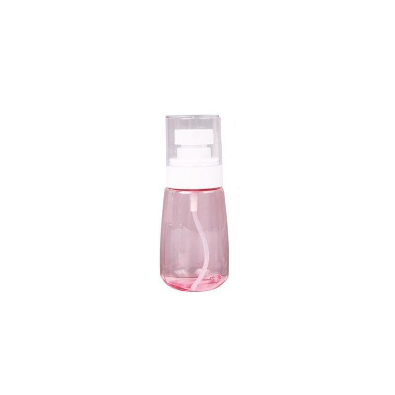10pcs Portable Travel Emulsion Dispenser Bottle Press Pump Refillable Containers - Blue-30ml